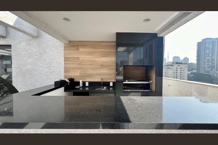 Studio para alugar com 27m², 1 quarto e sem vagaChurrasqueira