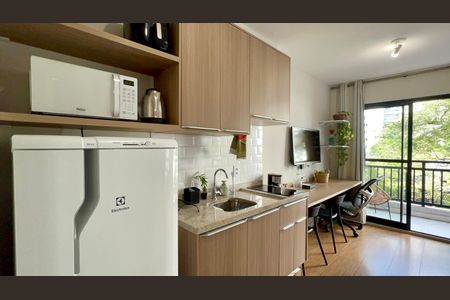 Studio para alugar com 27m², 1 quarto e sem vagaCozinha