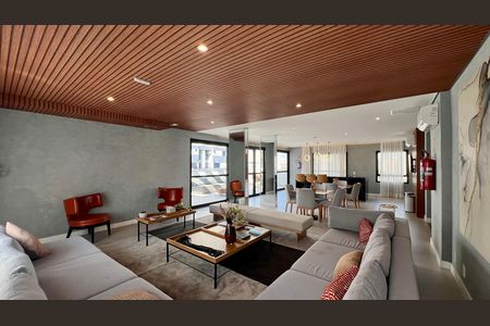 Studio para alugar com 27m², 1 quarto e sem vagaSalão de Festas