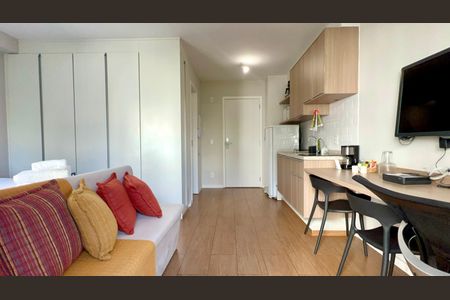 Studio para alugar com 27m², 1 quarto e sem vagaSala