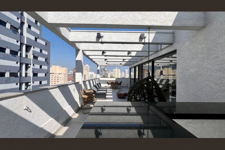 Studio para alugar com 27m², 1 quarto e sem vagaChurrasqueira