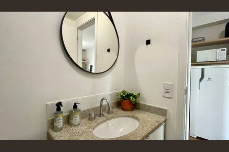 Studio para alugar com 27m², 1 quarto e sem vagaBanheiro
