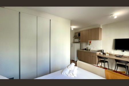 Studio para alugar com 27m², 1 quarto e sem vagaQuarto