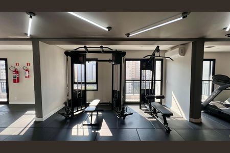 Studio para alugar com 27m², 1 quarto e sem vagaAcademia
