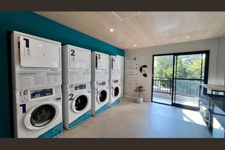 Studio para alugar com 27m², 1 quarto e sem vagaLavanderia