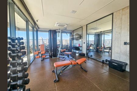 Apartamento à venda com 24m², 1 quarto e sem vaga Apartamento à venda com 24m², 1 quarto e sem vagaAcademia