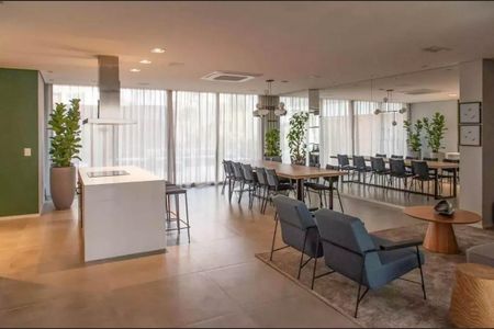 Studio para alugar com 26m², 1 quarto e sem vagaÁrea comum - Salão de festas