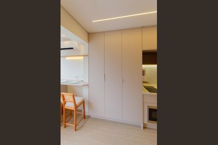 Studio para alugar com 26m², 1 quarto e sem vagaSala/Quarto