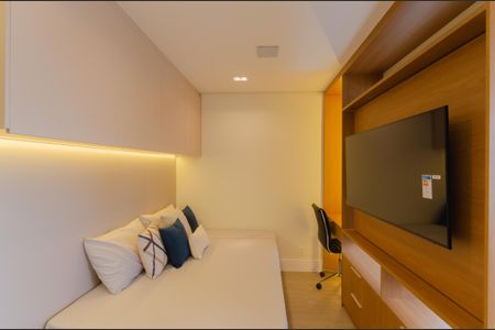 Studio para alugar com 26m², 1 quarto e sem vagaSala/Quarto