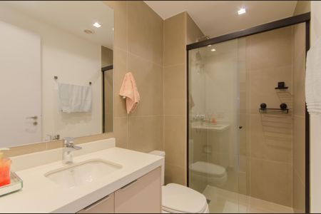 Studio para alugar com 26m², 1 quarto e sem vagaBanheiro