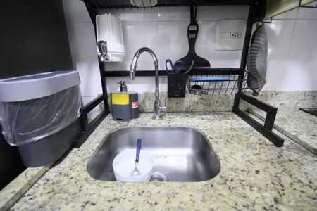 Apartamento à venda com 39m², 1 quarto e 1 vagaCozinha - Torneira