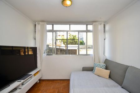 Sala de estar de apartamento para alugar com 3 quartos, 84m² em Pinheiros, São Paulo