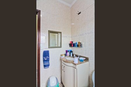 Banheiro da Suíte de casa à venda com 3 quartos, 122m² em Vila Cruz das Almas, São Paulo