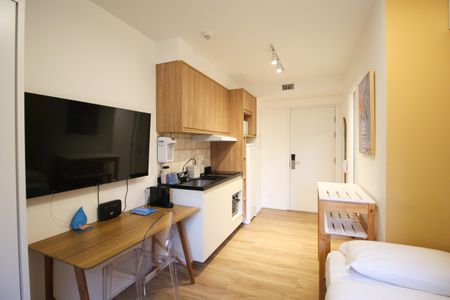 Suíte  de kitnet/studio à venda com 1 quarto, 24m² em Indianópolis, São Paulo