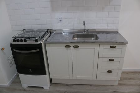 Apartamento para alugar com 25m², 1 quarto e sem vagaSala e Cozinha Integrada