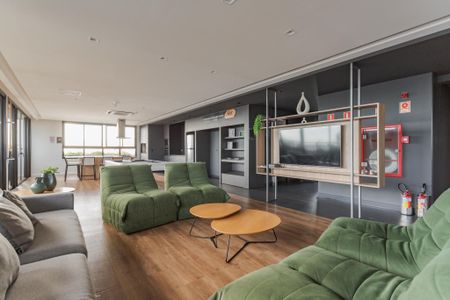 Studio para alugar com 25m², 1 quarto e 1 vaga Studio para alugar com 25m², 1 quarto e 1 vagaÁrea comum - Salão de festas