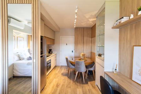 Studio para alugar com 37m², 1 quarto e 1 vaga Studio para alugar com 37m², 1 quarto e 1 vagaSala/Cozinha