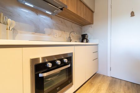 Studio para alugar com 37m², 1 quarto e 1 vaga Studio para alugar com 37m², 1 quarto e 1 vagaCozinha