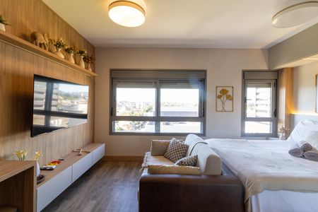 Studio para alugar com 37m², 1 quarto e 1 vaga Studio para alugar com 37m², 1 quarto e 1 vagaQuarto