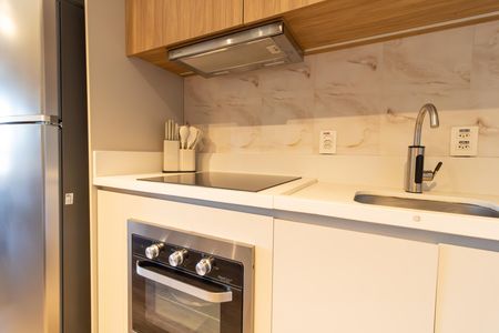 Studio para alugar com 37m², 1 quarto e 1 vaga Studio para alugar com 37m², 1 quarto e 1 vagaCozinha