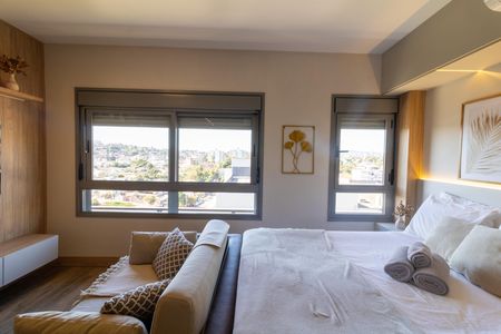 Studio para alugar com 37m², 1 quarto e 1 vaga Studio para alugar com 37m², 1 quarto e 1 vagaQuarto