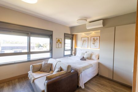 Studio para alugar com 37m², 1 quarto e 1 vaga Studio para alugar com 37m², 1 quarto e 1 vagaQuarto