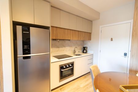 Studio para alugar com 37m², 1 quarto e 1 vaga Studio para alugar com 37m², 1 quarto e 1 vagaCozinha