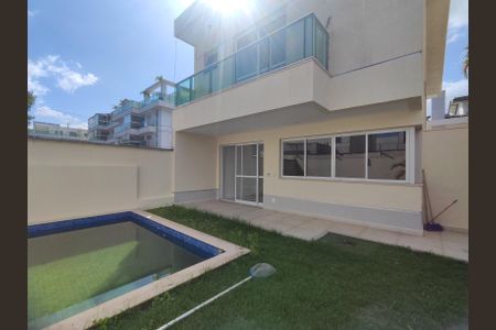 Área externa de casa de condomínio para alugar com 4 quartos, 200m² em Recreio dos Bandeirantes, Rio de Janeiro