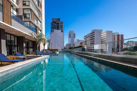 Apartamento para alugar com 73m², 1 quarto e 1 vagaPiscina