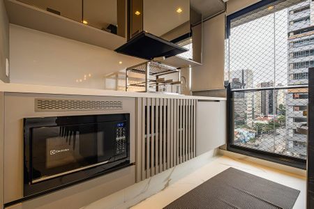 Apartamento para alugar com 73m², 1 quarto e 1 vagaSala/Cozinha