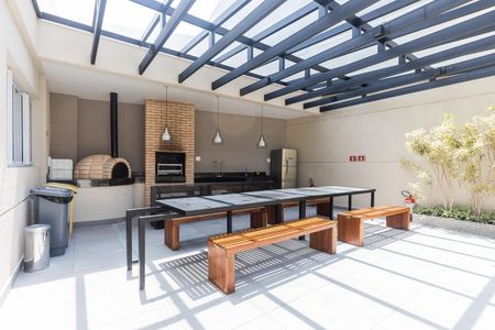 Apartamento à venda com 56m², 2 quartos e 1 vagaChurrasqueira