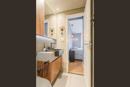 Apartamento à venda com 56m², 2 quartos e 1 vaga Apartamento à venda com 56m², 2 quartos e 1 vagaBanheiro da Suíte