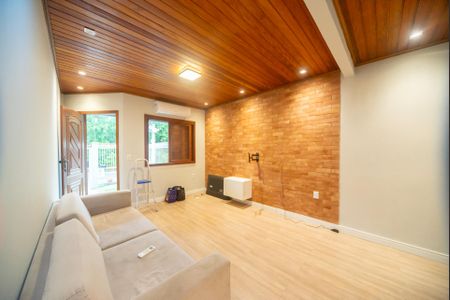Sala de casa de condomínio para alugar com 3 quartos, 144m² em Mário Quintana, Viamão