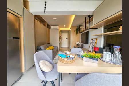 Studio de kitnet/studio para alugar com 1 quarto, 32m² em Jardim das Acacias, São Paulo