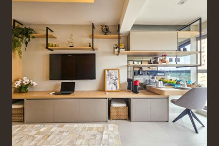 Studio de kitnet/studio para alugar com 1 quarto, 32m² em Jardim das Acacias, São Paulo