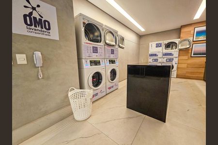 Studio para alugar com 32m², 1 quarto e sem vagaLavanderia