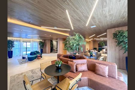 Studio para alugar com 32m², 1 quarto e sem vagaÁrea comum - Salão de festas