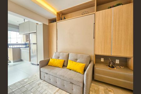 Studio de kitnet/studio para alugar com 1 quarto, 32m² em Jardim das Acacias, São Paulo