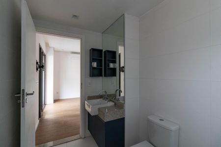 Studio para alugar com 32m², 1 quarto e sem vaga Studio para alugar com 32m², 1 quarto e sem vagaBanheiro