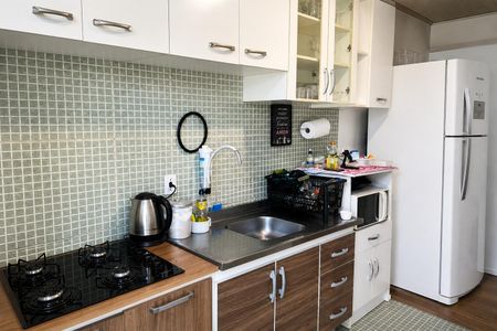 Cozinha de casa para alugar com 2 quartos, 48m² em Moradas do Bosque, Cachoeirinha
