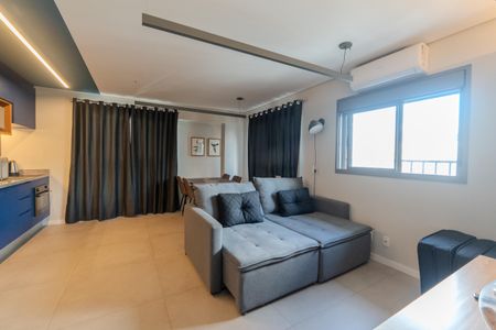 Sala de apartamento para alugar com 1 quarto, 39m² em Bela Vista, São Paulo