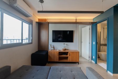 Sala de apartamento para alugar com 1 quarto, 39m² em Bela Vista, São Paulo