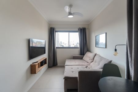 Sala de apartamento para alugar com 1 quarto, 24m² em Bela Vista, São Paulo