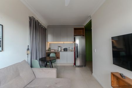 Sala de apartamento para alugar com 1 quarto, 24m² em Bela Vista, São Paulo