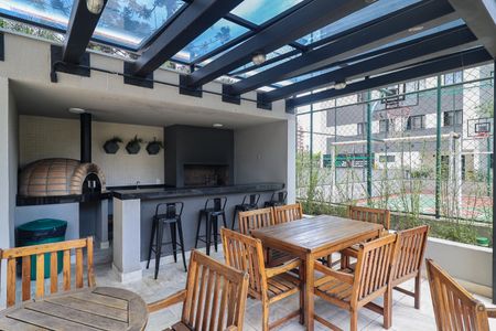 Apartamento à venda com 44m², 2 quartos e 1 vaga Apartamento à venda com 44m², 2 quartos e 1 vagaÁrea comum - Churrasqueira