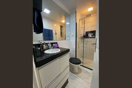 Apartamento à venda com 63m², 2 quartos e 1 vaga Apartamento à venda com 63m², 2 quartos e 1 vagaBanheiro