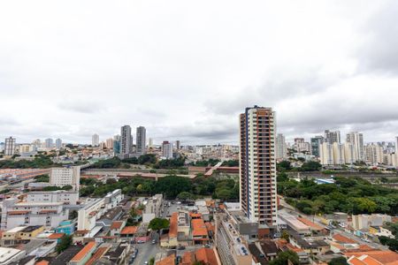 Apartamento para alugar com 41m², 2 quartos e 1 vagaVaranda e área de serviço - vista
