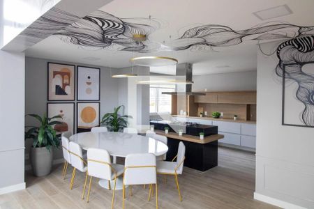 Apartamento para alugar com 41m², 2 quartos e 1 vagaÁrea comum - Salão de festas