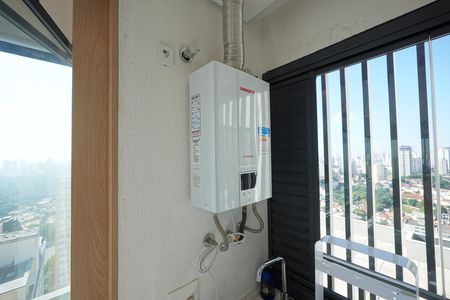 Apartamento à venda com 37m², 1 quarto e 1 vagaAquecedor
