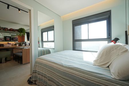 Apartamento à venda com 37m², 1 quarto e 1 vagaSuíte